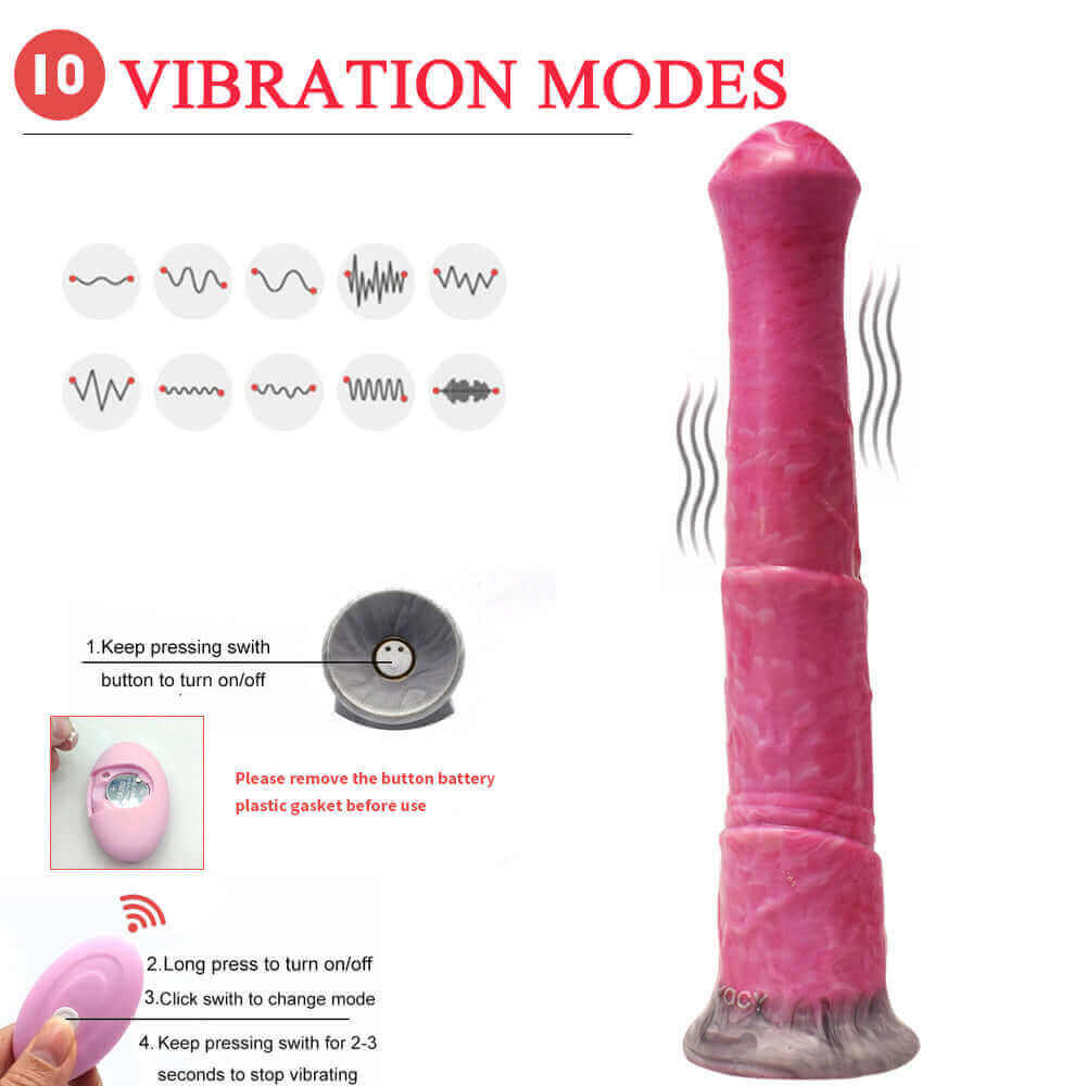 Ipotane Vibrating Dildo