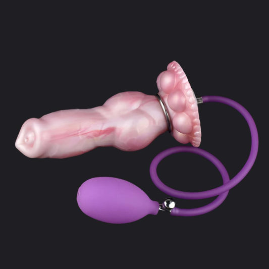 Bulldog Inflatable Dildo