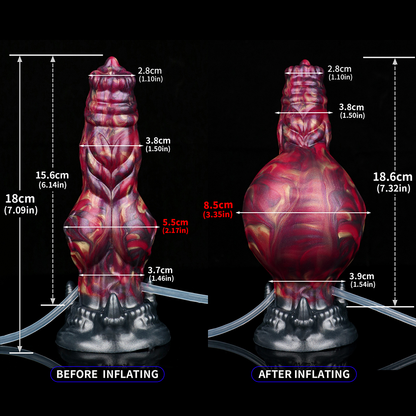 Moonfang Inflatable Ejaculating Dildo