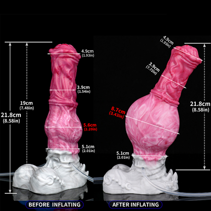 Stormhoof Inflatable Ejaculating Dildo