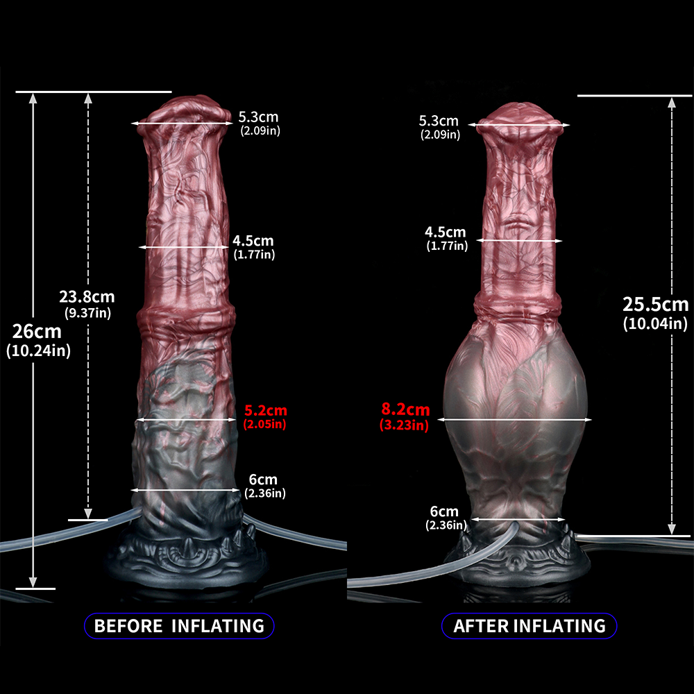 Nightstallion Inflatable Ejaculating Dildo